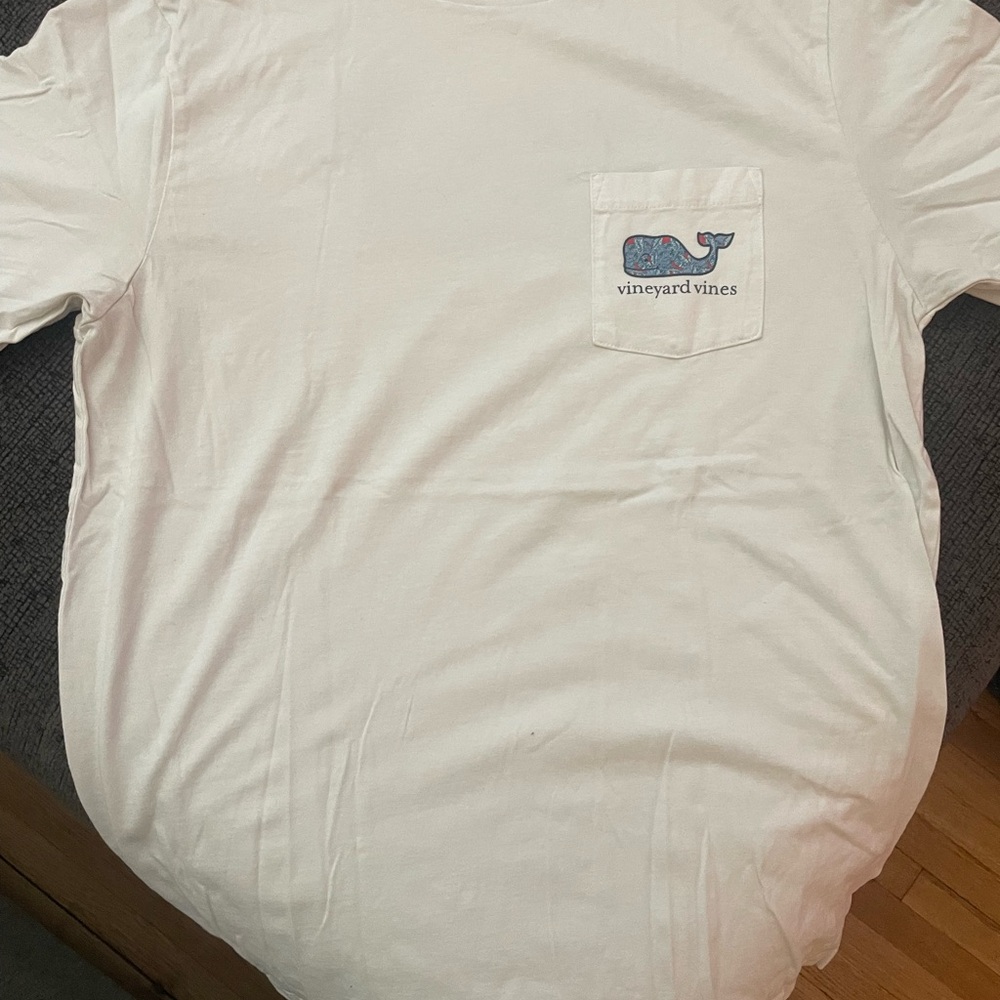 Vineyard Vines White Short Sleeve Tee